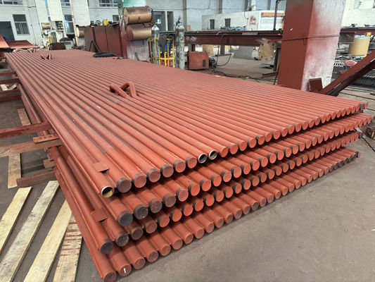 부딪치기 시험 강도 계산 및 부딪치기 작동에 대한 비파괴 검사 보고와 함께 보일러 증기 헤더