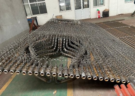 ASME 고품질 발전소 보일러 부품 원형 철강 파이프 보일러 튜브 막 벽 물 벽 패널